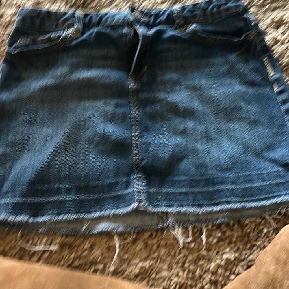 Size 16 girls denim skirt excellent condition